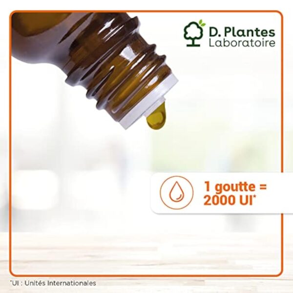 D.Plantes - Vitamine D3++ 2000 UI - Huile - 20ml – Image 5