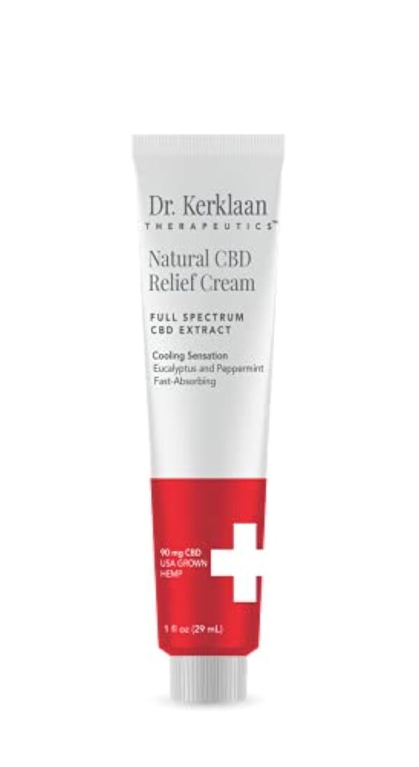 Dr Kerklaan Natural CBD Crème de soulagement 28,3 g – Image 3