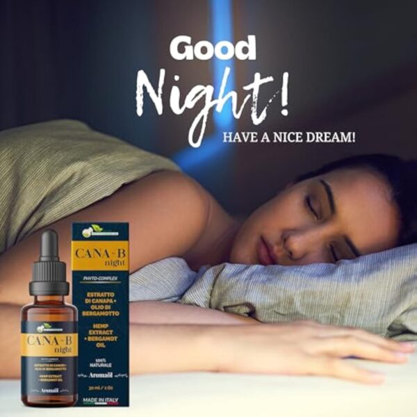 Hemp Phytomedical - Gouttes Naturelles CANA-B Night avec Chanvre et Bergamote pour un Sommeil Réparateur – Image 8