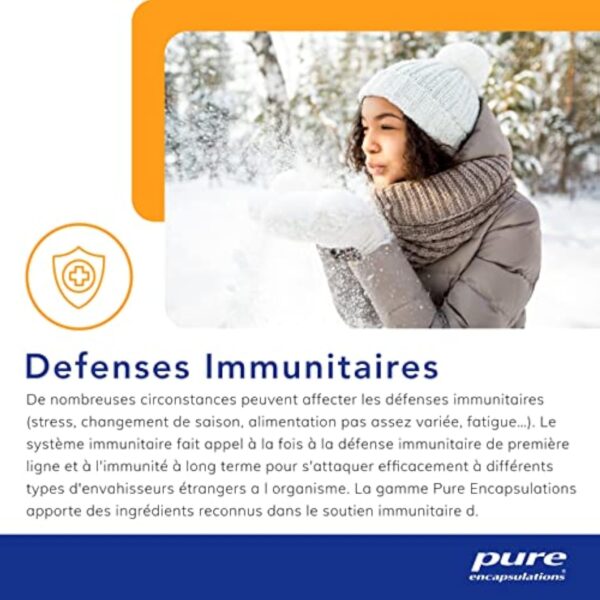 Pure Encapsulations - Vitamine D3 1000 U.I. - Maintien d'une Fonction Normale du Système Immunitaire - Contribue à l'Absorbtion du Calcium - 60 Gélules – Image 9