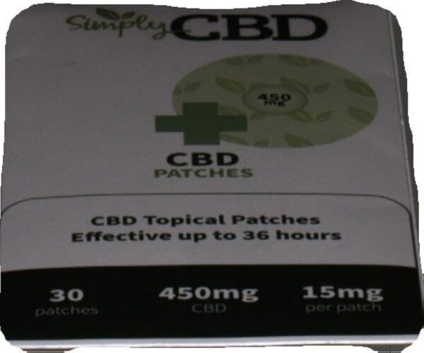 Simply CBD Patchs - 30 patchs topiques CBD - 15 mg par patch - Blanc – Image 9