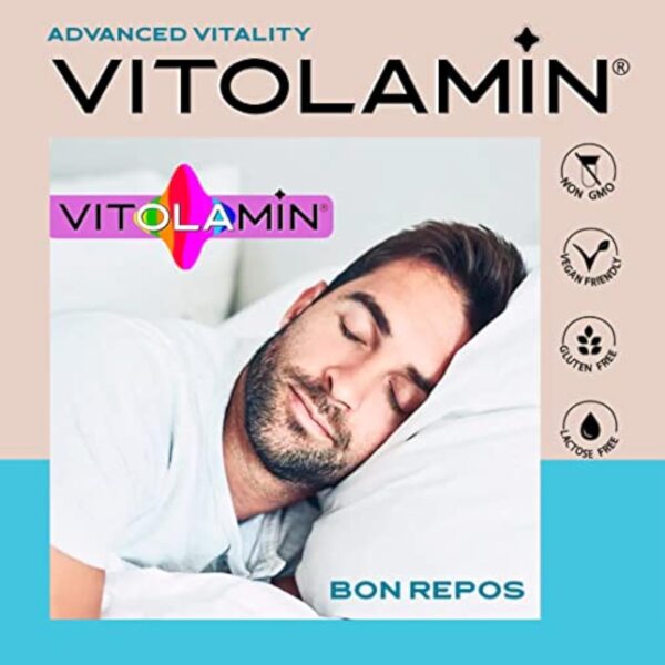 TRYPTOPHANE + MÉLATONINE 120 COMPRIMÉS VÉGÉTARIENS - Aide à réguler l'humeur et favorise le sommeil – Image 8