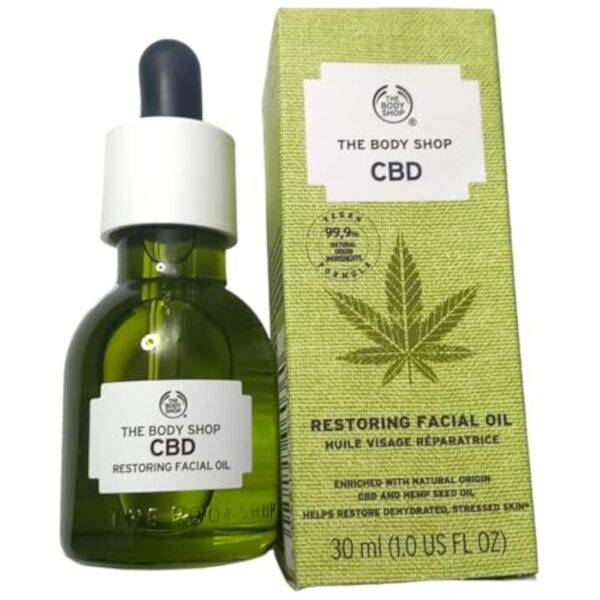 The Body Shop Huile faciale réparatrice CBD 30 ml – Image 2