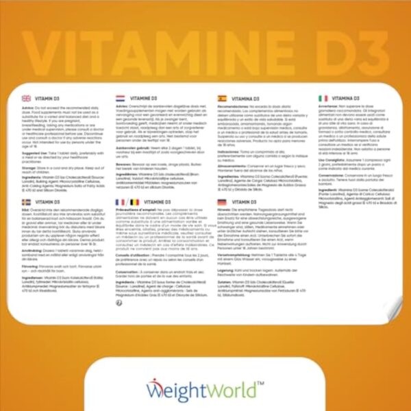 Vitamine D3 4000 ui - 400 Micro Comprimés Pour 1 An - Vitamine D3 Pour Immunité, les Os, Dents, Muscles, Forte Absorption Calcium - Vit D Cholécalciférol, Végétarien - 1 Comprimé Tous Les 2 Jours – Image 8