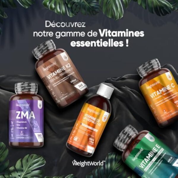 Vitamine D3 K2 Vegan (MK7) 98% ALL-TRANS MK-7-4000 UI Cholécalciférol + 125µg Ménaquinone - 240 Micro Comprimés - 1 Comprimé Tous les 2 Jours - Pour les Os, les Muscles & le Système Immunitaire – Image 9