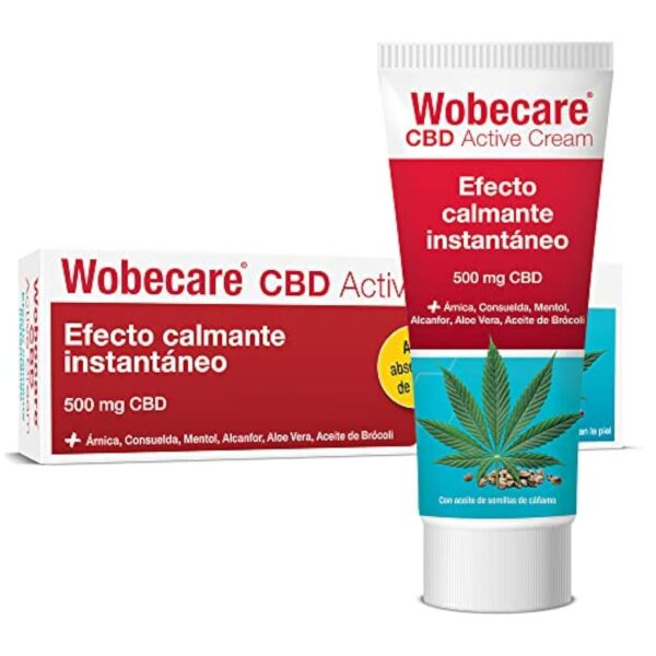 Wobecare CBD Active Cream - 100ml – Image 3