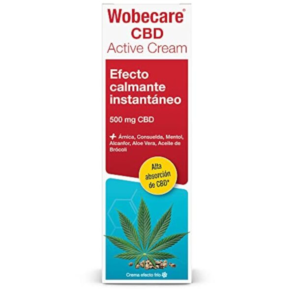 Wobecare CBD Active Cream - 100ml – Image 5