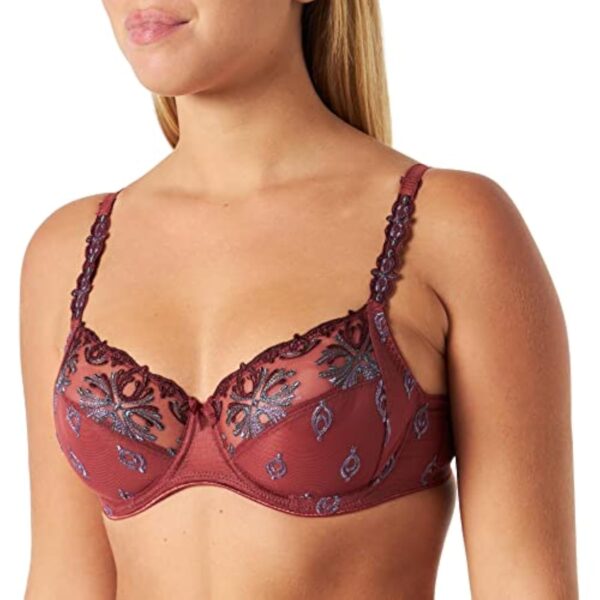 Chantelle Champs-Elysees Co SG Arma. Tres Enveloppant Soutien-Gorge à Couverture Totale Femme – Image 2