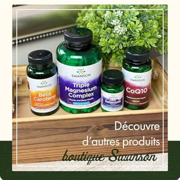 Swanson, Broccoli Sprout Extract (Extrait de Pousses de Brocoli), avec Sulforaphane, 60 Capsules végétaliennes, Testé en Laboratoire, Végétarien, Sans Soja, Sans Gluten, Sans OGM – Image 9