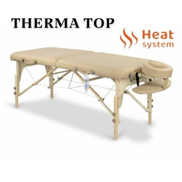 Table de massage chauffante portable pliante THERMA TOP