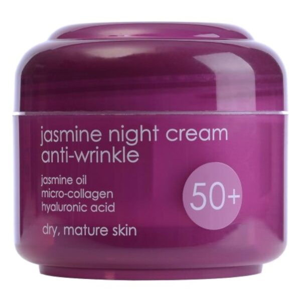 Facial crème anti-anti-rides-nuit-Jasmin - 50 ml