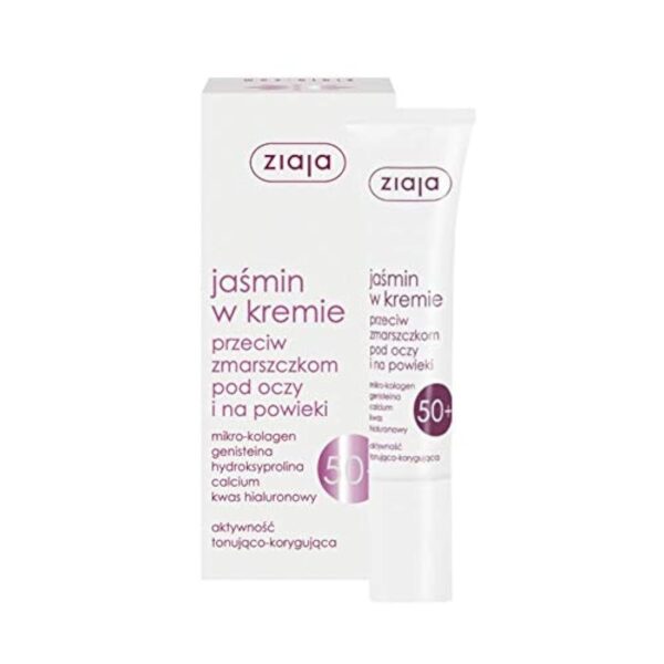 ZIAJA Jasmine Crème lissante anti-rides pour les yeux 50 + 15 ml