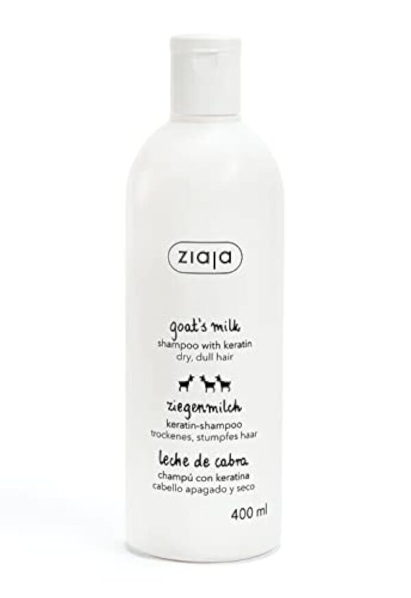 ZIAJA Shampooing au lait de chèvre 400 ml – Image 2