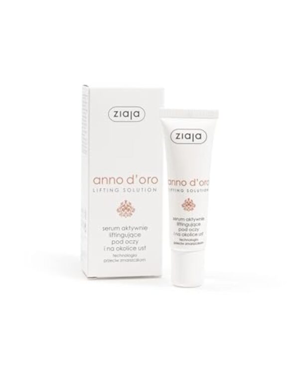 Ziaja - Anno D'oro 40 + Sérum liftant pour les yeux - Peau matures sujettes aux rides - 30 ml