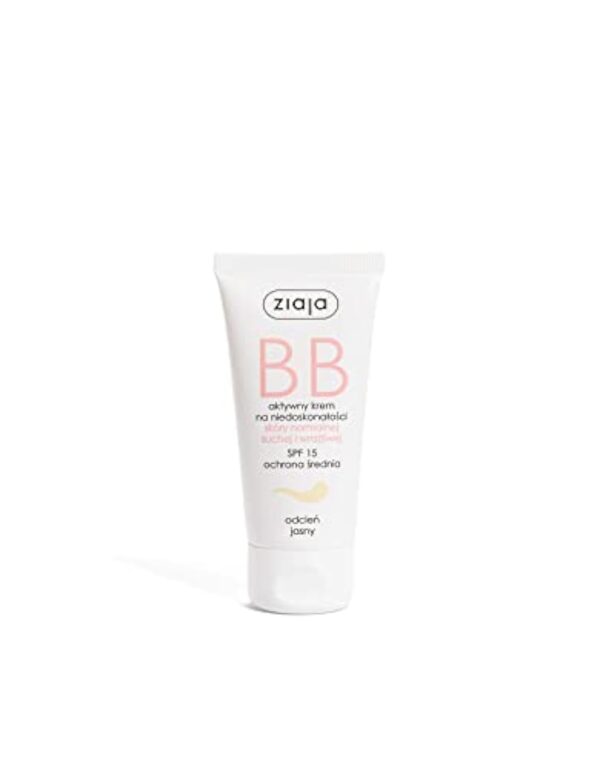 Ziaja BB Crème pour peaux normales, sèches et sensibles Clair 50 ml