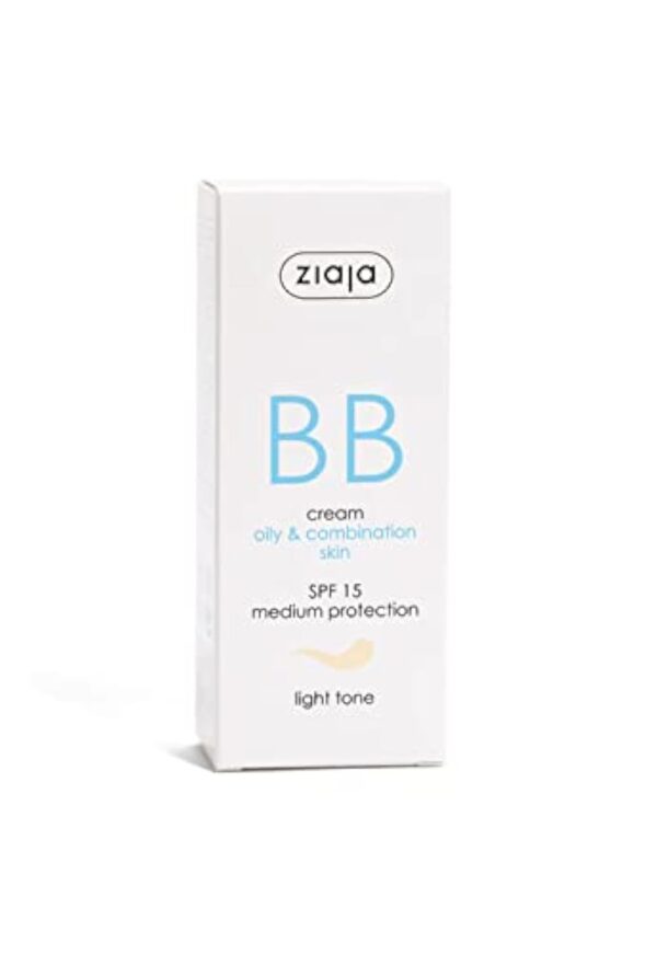 Ziaja Bb Cream Pieles Grasas y Mixtas Spf15 Tono Claro 50 ml