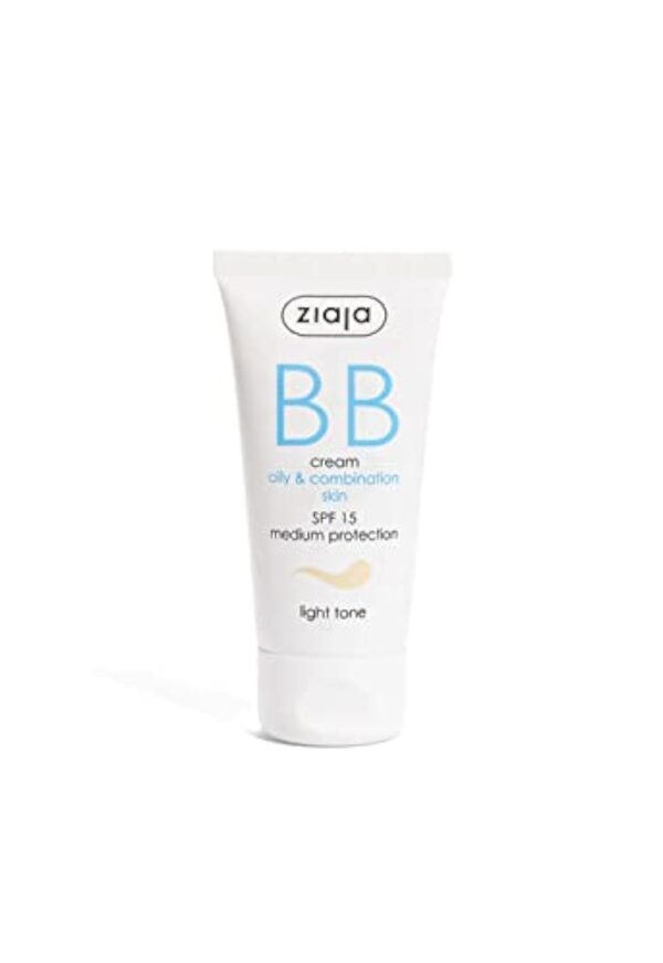 Ziaja Bb Cream Pieles Grasas y Mixtas Spf15 Tono Claro 50 ml – Image 3