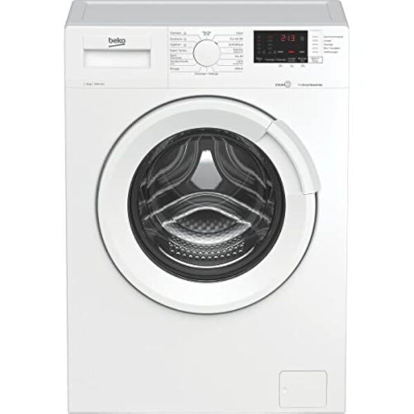 Beko WUE6612W1W - Basalte jersey jour - 6 kg - 1200 T/min