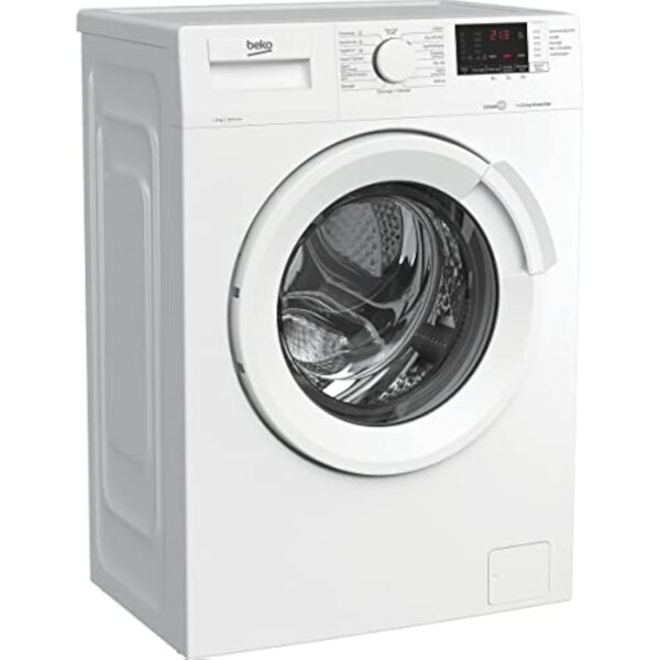 Beko WUE6612W1W - Basalte jersey jour - 6 kg - 1200 T/min – Image 4