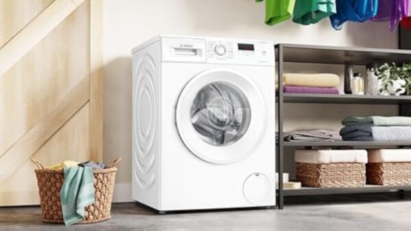 Bosch WGE02406FR Association 2 - Basalte-linge pose-libre - 7 kg - EcoSilence Drive - 1400 trs/min - 44l - Passage – Image 3