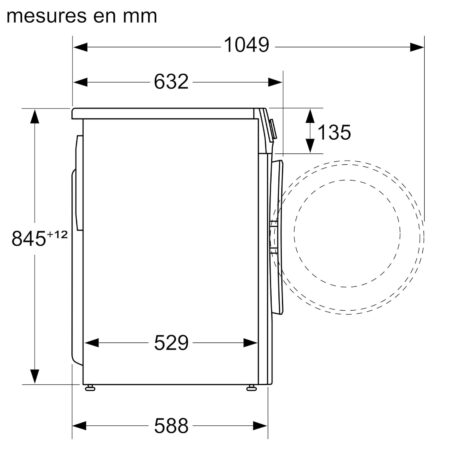 Bosch WGG04209FR - Basalte-linge face à - Choix 4 - EcoSilence Drive - 9 kg - 1200 trs/min - 63 l - Papier – Image 6