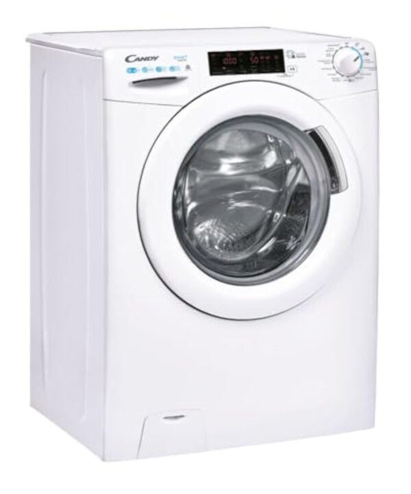 CANDY CSWS4128TWME-47, Basalte-linge séchant, Fashion Inverter, Préciosité tamponné, 12 Kg, 1400 RPM, Ordre A, Paragraphe – Image 4