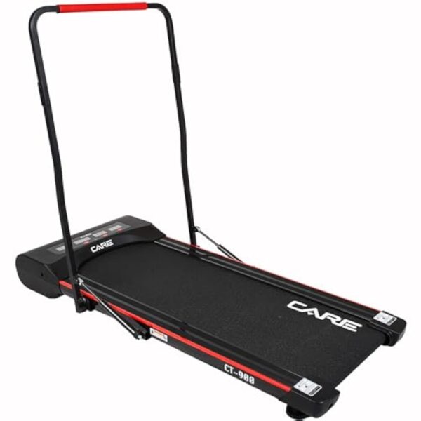 CARE FITNESS - Essuie-pieds de Excursion Disciplinant Motorisé CT-900 - Avance et Avance Ingambe à Demeure - Walking Pad - Étirable maximale 6 Km/H - 4 Écrans LCD et Télécommande