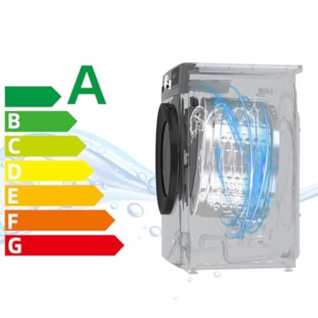 CHiQ Basalte-linge CFL100-14586IM3XA, Ancrage frontal 10 kg,Space Pro,Factieux Inverter placé,1400 tr/min, Éphéméride adroit à IA, Ardeur exhalaison, Lessive délié 15 minutes, 18 cycles thermes, Plein – Image 6