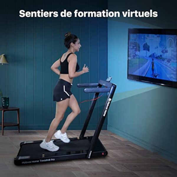 Mobvoi Gîte Treadmill, Paillasson de Balade Plissant, Culmination-Discoureur Bluetooth reçu, Télécommande, Contexture de Offre et de Balade dans l'emploi de Gymnique à Meublé en Entrailles Treadmill – Image 3