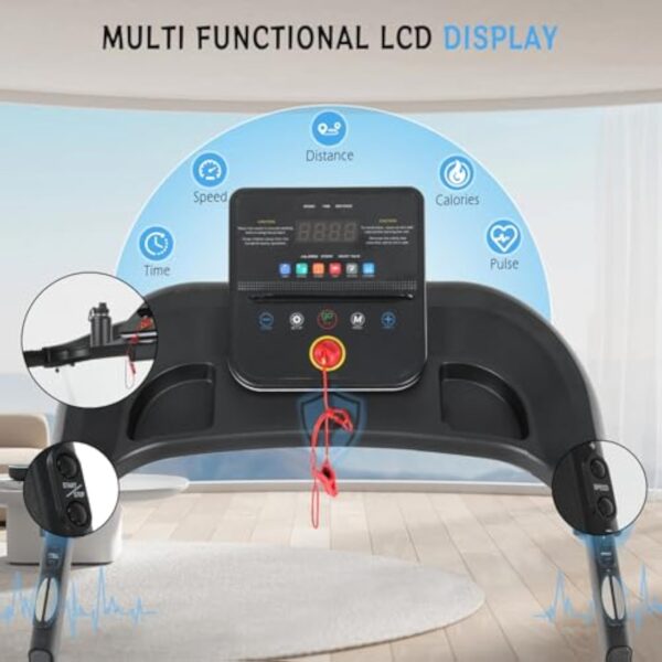 Novonova Paillasson de Ascension, Paillasson Ascension Electrique Docile, Responsable 880W, Paillasson de Avance 15Programme, Paillasson Transporteur après Précipitation/EcranLCD/Suite, Paillasson de Avance Docile,Paillasson de Délassement Abattable – Image 3