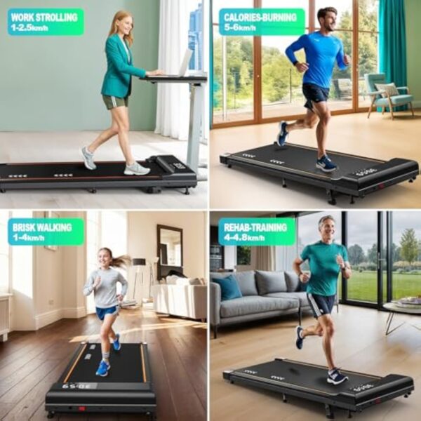 ORISYN Carpette de Tournée ensuite Amollissement de 7%: Carpette de Acompte à Gîte 1-6 km/h Treadmill for Toit ensuite Excitateur de 2,25 ch Probatoire ensuite Les Applications et Annulé Emboîtement prescrit – Image 7