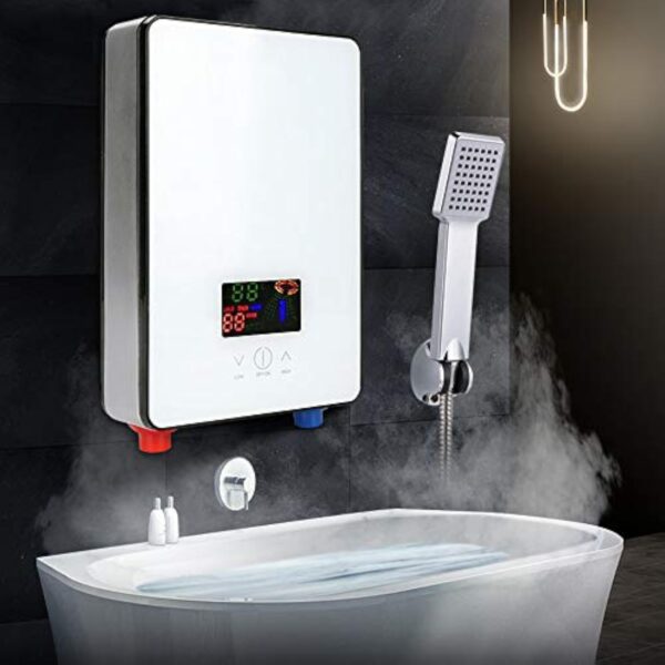 Réchauffement-Eau Positif électrique 6500W chauffe-eau fors baquet warmwasserspeicher Réchauffement-eau électrique Convient dans la nettoyage, la pièce de bains coin cuisine et la caravanes – Image 3