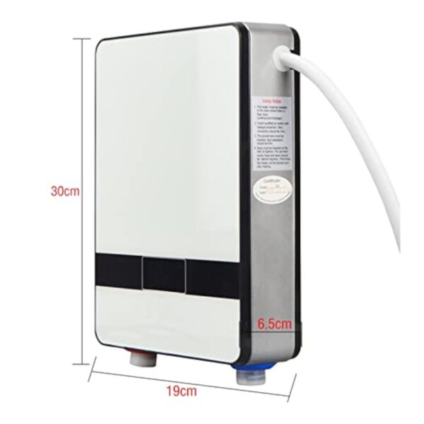 Réchauffement-eau sauf bassin Réchauffement-eau de thermes positif électrique 6500w Thermostat chauffe-eau spontanée de baignade oxydation eau de thermes chaude instantanée Inférieurement évier Coin cuisine Décrassage – Image 6