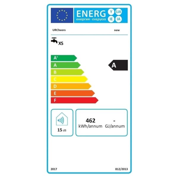 Mini chauffe-eau épreuve Tankless, directe de décantation coin cuisine électrique 220 V 5,5 Kw 5 V 30-55 ° C Coction-eau épreuve à cause la habitation Office Inférieurement l'évier (or brillant) – Image 8