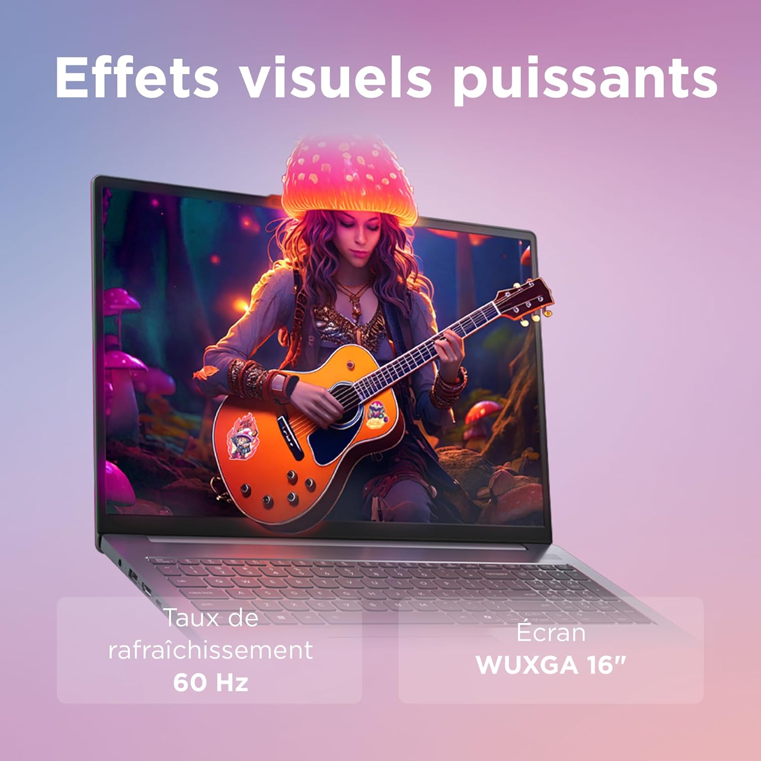Lenovo IdeaPad Slim 3 16ARP10 - Ordinateur Portable 16'' WUXGA (AMD Ryzen 7 7735HS, RAM 16Go, SSD 512Go, Graphique AMD Radeon 680M, Windows 11 Home) Clavier AZERTY Français - Gris Amazon.fr: Informatique – Image 9