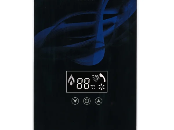 Chauffe-eau électrique instantané douche salle de bain à la demande eau chaude 220-240V 6001W LED affichage numérique température automatique - AliExpress 6